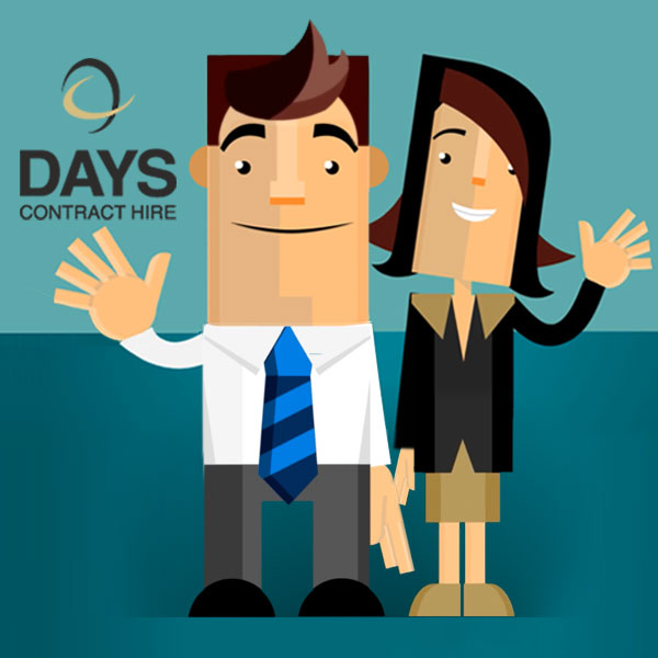 Days Contract Hire Animation | Cowbridge and Cardiff animation studios