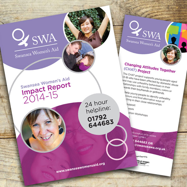 Swansea Women's Aid brochure