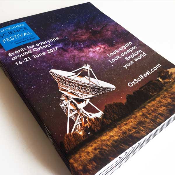 Oxford Science Festival Brochure - by Savage and Gray