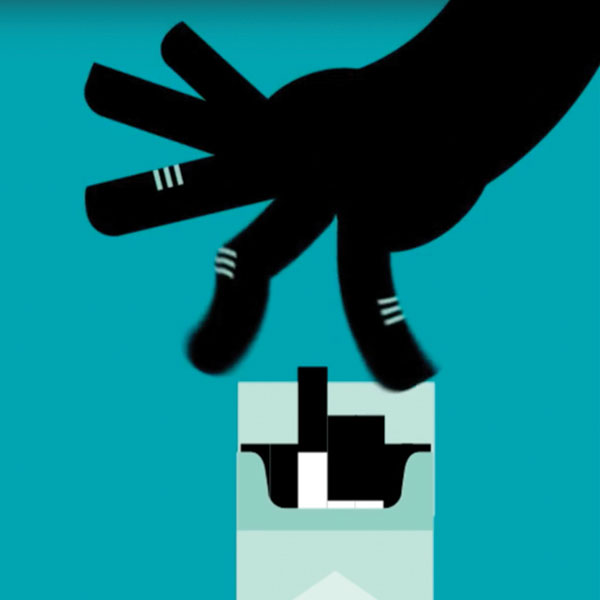 dementia animation hand taking cigarette image