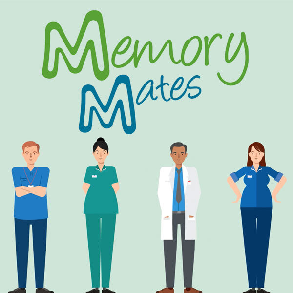 velindre university NHS trust memory mates explainer animation logo image