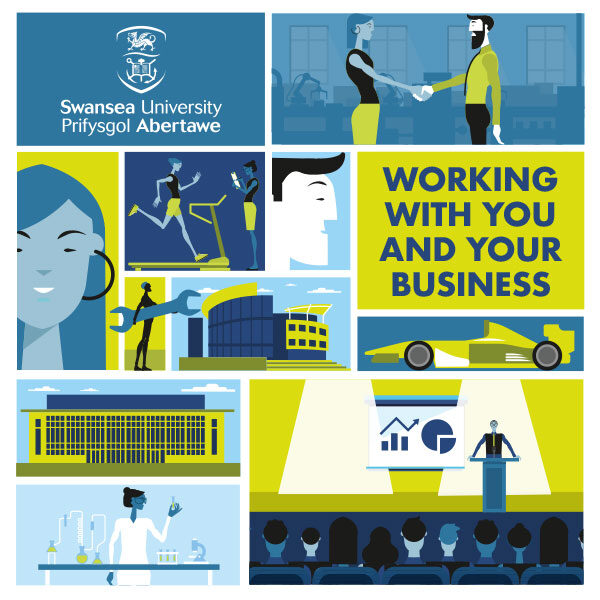 Swansea University - 'Working with you and your business' Animation