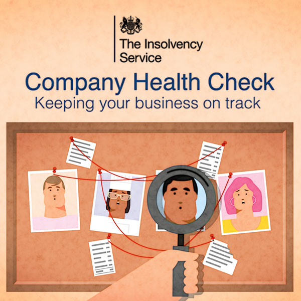 The Insolvency Service Company Health Check Animation Savage and