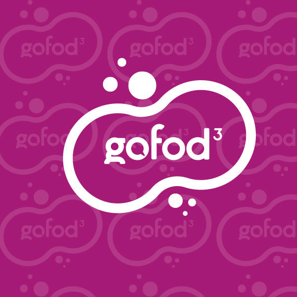 Gofod Logo Design White