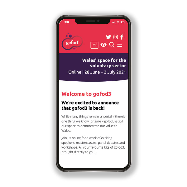 Gofod Mobile Website Development