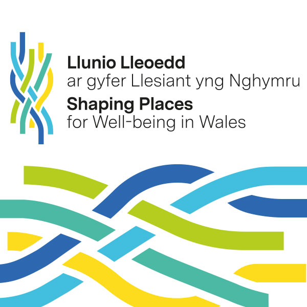 Shaping Places for Well-being in Wales Logo